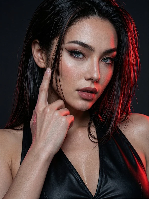 AI BDSM domination scene generated