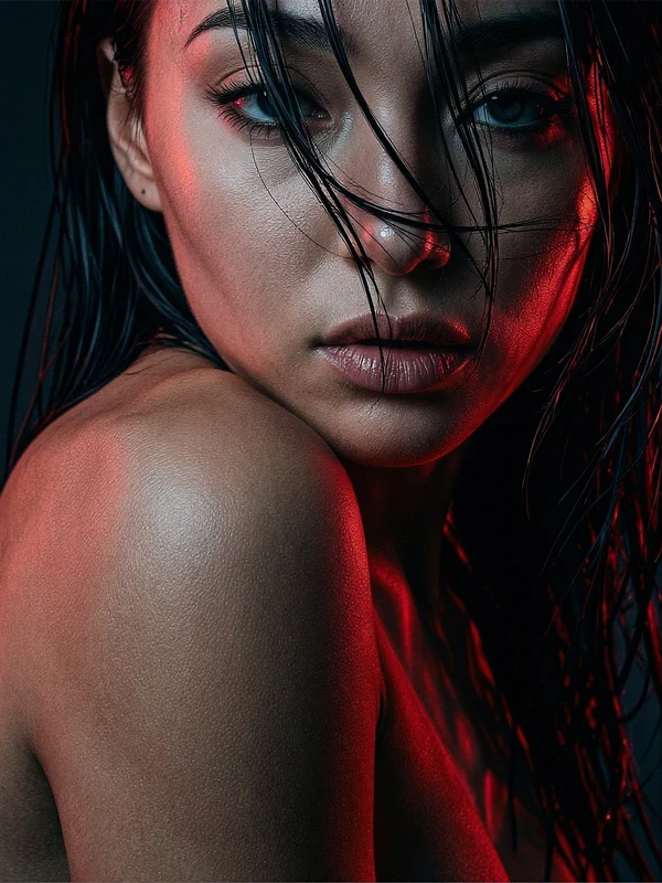 AI generated BDSM cinematic scene